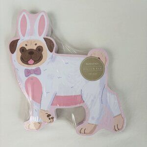 Molly & Rex Pug in Bunny Suit Notepad 150 sheets